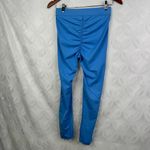 ECHT ‎ Luxe Form Scrunch Blue High Waisted Buttery Soft Leggings Size M NWT Photo 5