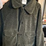 ZARA Olive Green Jacket Photo 0