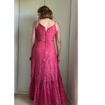 Vintage Lace Maxi Dress with Jacket Mauve Full Length Sundress Prom Size M/8 Pink Size M Photo 11