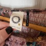 Akemi + Kin Anthropologie Women's Floral Pink Rose Patriza Blouse Size Medium Photo 4