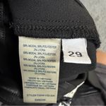 Cloth & Stone  Margo Zip Black Leather Mini Skirt Size 29 Photo 7