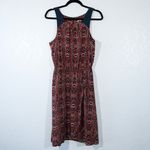 Athleta Red Geo Printed Martinique Faux Wrap Dress Size Small Photo 1