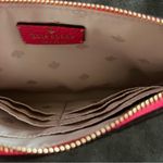 Kate Spade  Leila Convertible Wristlet Wallet Purse Pebble Leather Pink Clutch Photo 3