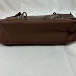 Canyon Sky Southwestern Style handbag faux leather with turquoise & silver studs Brown Photo 5