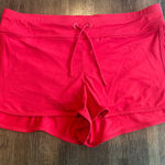 Athleta  Red Surge Swim Shorts - Size Small Photo 0