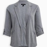 Torrid gray Open Front Blazer Photo 0