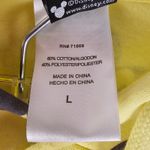 Disney NWT  Womens Yellow Mickey Mouse Hoodie & Jogger Pants Sweatsuit Large Photo 3