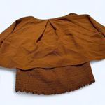 Revamped Unbranded Women's Brown and Orange Shirt Photo 2