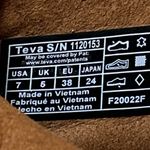 Teva Anaya Side Zip Leather Ankle Bootie in Brown 1120153 Women’s Sz 7 Photo 12