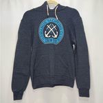 Brooklyn Industries Gowanus Yachting Club NYC Blue Hoodie Sweatshirt Photo 0