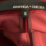 Amanda & Chelsea Amanda &. Chelsea Velvet Blazer - Red Photo 3
