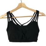 Athleta Fully Focused Black Sports Bra Photo 5
