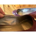 Dana Buchman  Alexandria Aubsde Suede Leather Buckle Wedge Heel Women's Sz 8.5M Photo 6