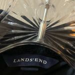 Lands' End Land’s End Navy Blue Eyelet 3/4 Sleeve Blazer 6 Photo 1