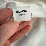 Danielle Guizio GUIZIO Mini Skirt Lace Floral Sweet Rose Size M Ivory Blue Photo 3