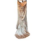 Terani Couture Terani Women’s Gown Champagne Gold Strapless Beaded Sweetheart Neckline size 18 Photo 2