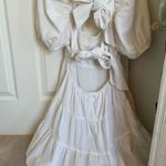 C’isa White Dress Size M Photo 3