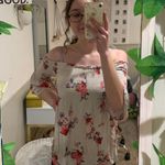 Rewind<< Of The Shoulder Floral Shirt Multi Photo 0