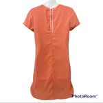 Japna  Women's Coral Short Sleeved Shift Dress Size Small Photo 12