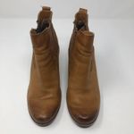 Kork-Ease  Leather Brown Tan Western Booties Photo 3