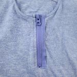 Lululemon  Women's Cool Racerback Tank Top Shirt Purple Zip Photo 3