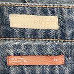 Anthropologie  Pilcro Laidback Flare Jeans Size 29 Patchwork Distressed High Rise Photo 13