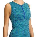 Athleta Paddleout Space Dye Rashguard Swim Tank Top Photo 0