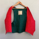 Source Unknown Vintage‎ Christmas Vest 90's with Santa Claus Noel Snowman Photo 2