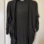 Zenana Outfitters  Dark Gray Open Cardigan Photo 0