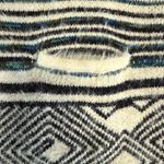 Maurice's EUC Black Cream Patterned Fuzzy Duster Cardigan XS Photo 4