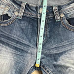 GRACE IN LA Jeans Straight Cropped Embellished Size 27 Photo 11