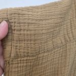 Acacia Swimwear Olive Green Oahu Oversized Dress Coverup Women's Large Yellow Photo 11