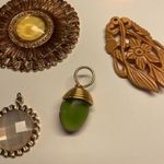 Lot Of 8 Costume Pendants Charms Photo 2