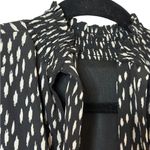 Love Riche  Long Sleeves Dress Women’s size S Black/cream Photo 4