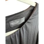 Vera Wang New Women’s Simply Vera  Pleated Jumpsuit Size Large Black Photo 4