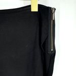 CAbi Side Zip Asymmetrical Pencil Skirt Black Size 4 Photo 1