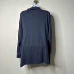 American Eagle  Blue Lightweight Turtleneck Top Oversized Women's Small Photo 2