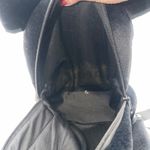 Sanrio  Kuromi Plush Backpack Black Lavender Bow Skull Face Cute Photo 4