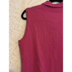 Lacoste  Sleeveless Pink Polo Shirt Size 44 Photo 6