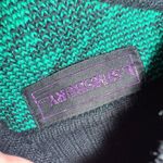Vintage 90s L Simsbury Ltd Green Black Purple Oversized Turtleneck Sweater M L X Size XL Photo 7