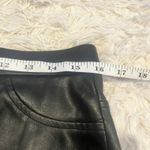 Peace Of Cloth Black Faux Leather Pants Size Medium New With Tags Photo 4