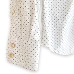 Peter Millar  | Women's Large | Dotted Roll Tab Long Sleeve Button Up Dress Shirt Photo 6