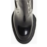 Alexander McQueen  Tread Grommet Embellished Boots Black Size 35.5 NEW $1290 Photo 6