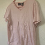 Liz Claiborne FINAL MARKDOWN  Pink V-Neck T-Shirt large Photo 0