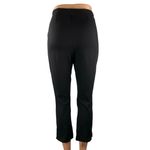 Gap Ponte Capri Women's Black High Rise Pleated Cropped Trousers Pants Sz S Tall Photo 2