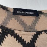 Hourglass Lilly  Black & Tan Tunic/Dress XS Photo 1