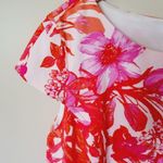 Sandra Darren  floral a-line dress size 18 Photo 1