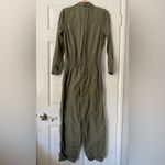 American Eagle Women's One Piece Outfit Workwear Jumpsuit Army Green Size Medium Photo 7
