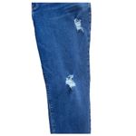 Lane Bryant Signature Fit Mid-Rise Skinny Distressed Raw Hem Jeans Plus Size 20 Photo 3