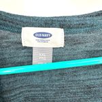 Old Navy Size XXL Shirt Dark Blue Teal Round Neck Pocket Tee Short Sleeve Causal Photo 2